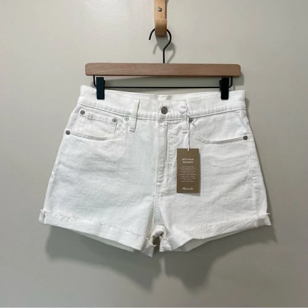 NWT Madewell High-Rise Denim Shorts sz 28